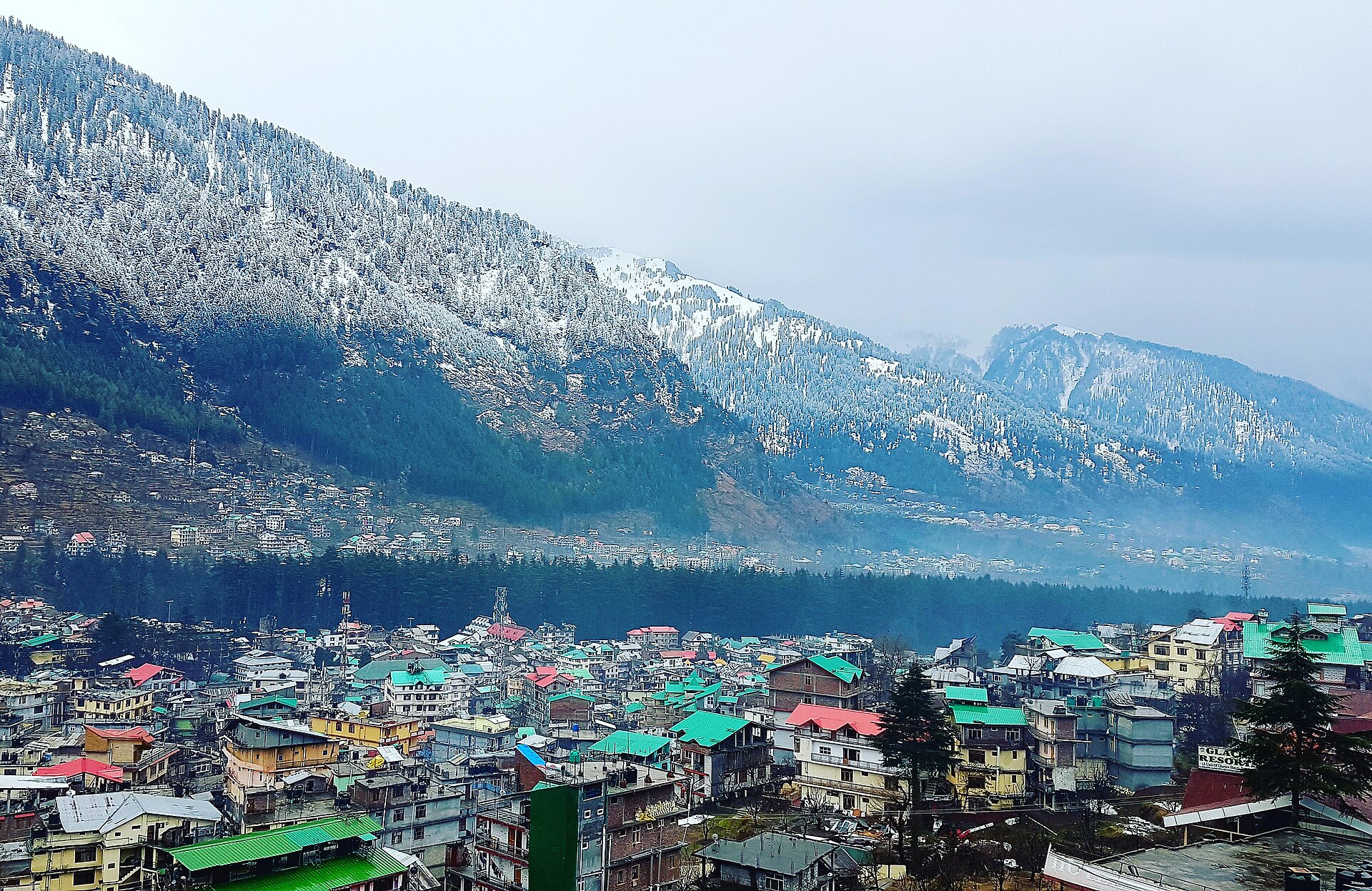 Manali town, Himachal Pradesh