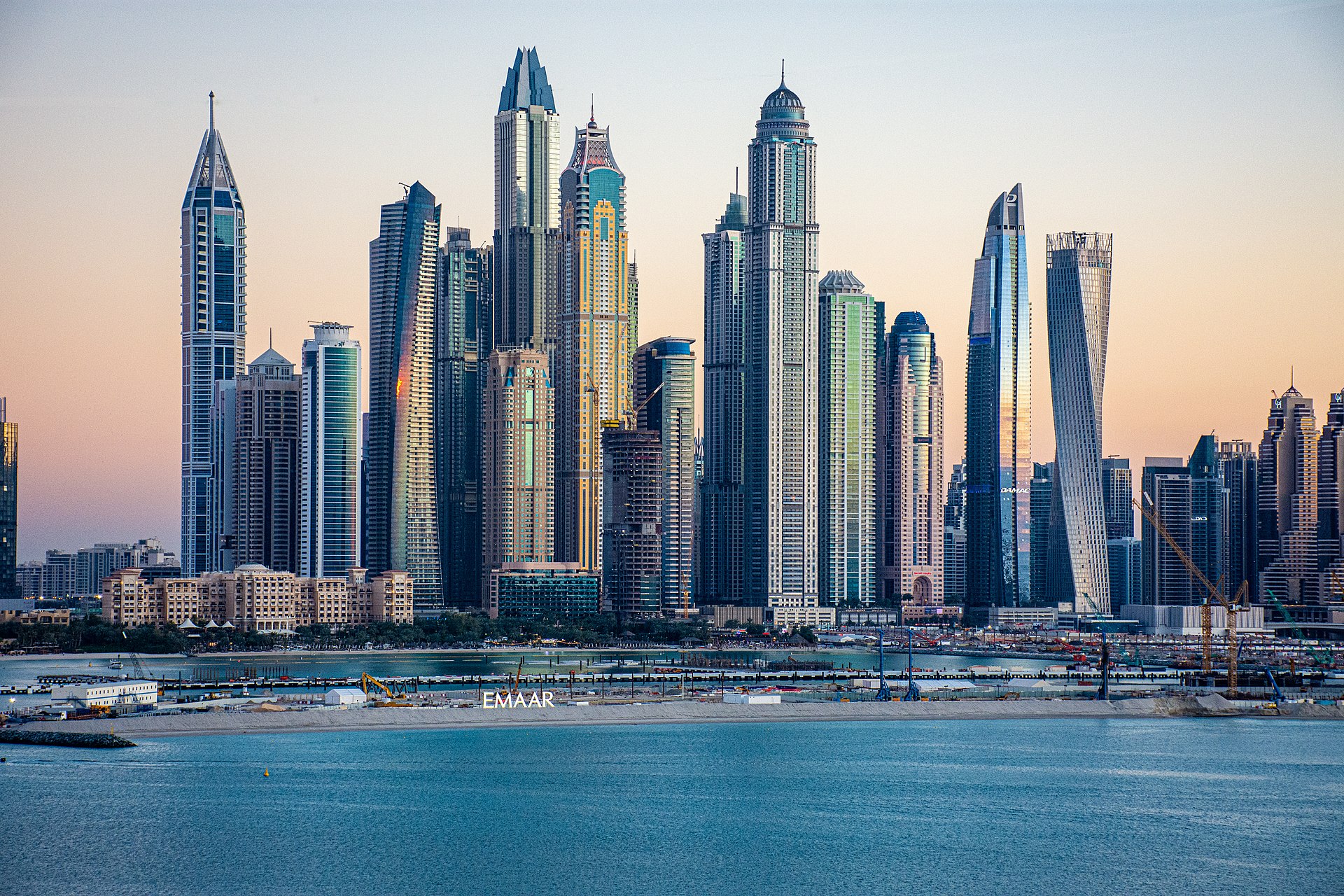 Dubai Marina skyline