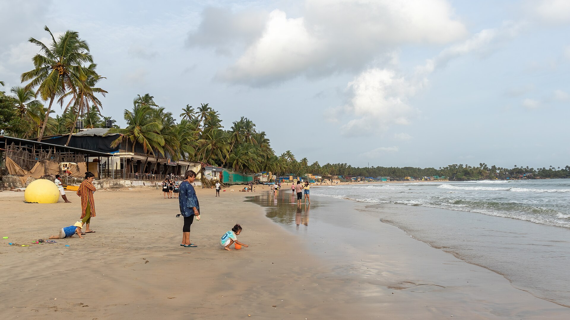 Palolem Beach in South Goa